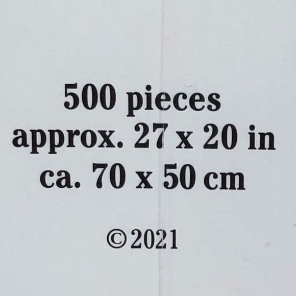 New sealed Ravensburger 500 pcs Large Format Puzzle- Cozy Bathroom - Picture 11 of 12